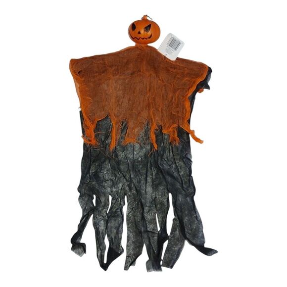 Hanging Halloween Decor Jack-o-Lantern Ghost Ghoul Pumpkin Party Trick or Treat - Picture 1 of 8